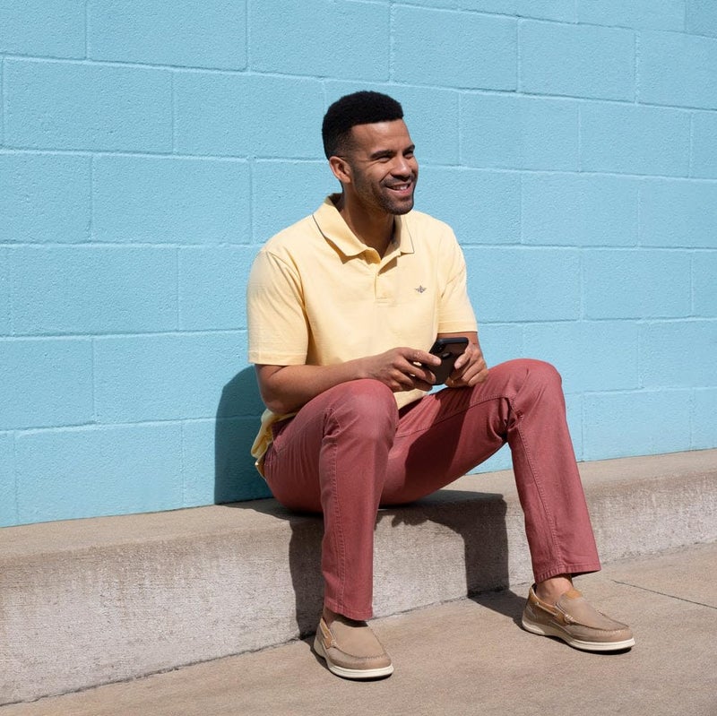 Dockers Men's Tiller Boat Shoe, Dark Tan, 13 M US - Image 2